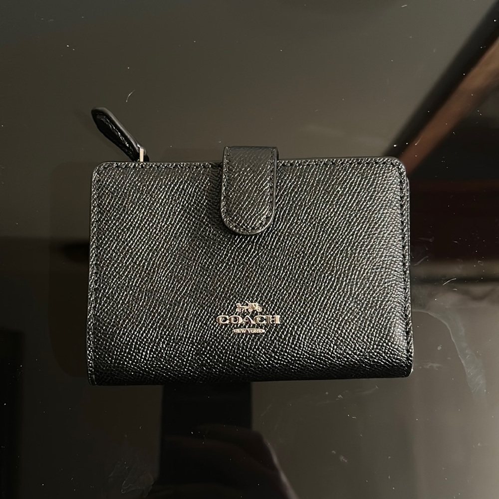 Coach Black Leather Wallet